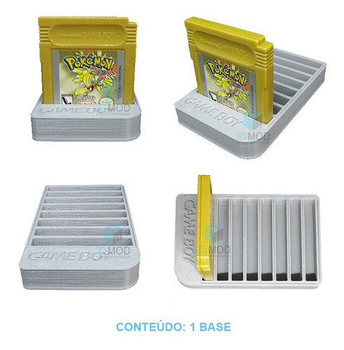 Imagem 1 de 1 de Base Para Cartuchos De Game Boy, Color Ou Advance
