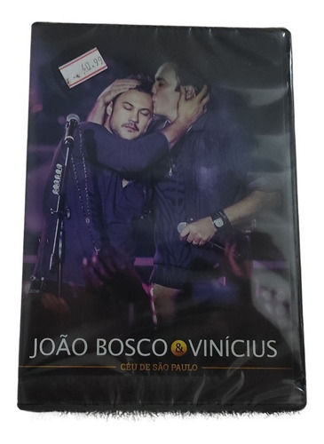 Dvd Joao Bosco & Vinicius *ceu De Sao Paulo