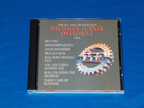 » Bachman Turner Overdrive - All Time Hits Live Cd P78