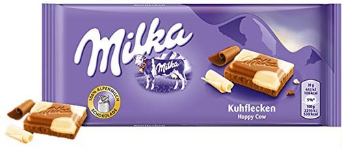 Milka Vaca Feliz Barra De Chocolate Caramelo Alpenmilch Orig