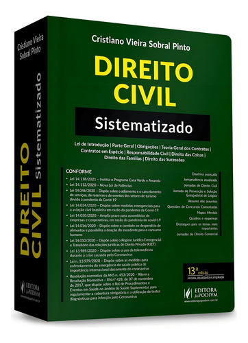 Direito Civil Sistematizado 13ª Edição (2021)