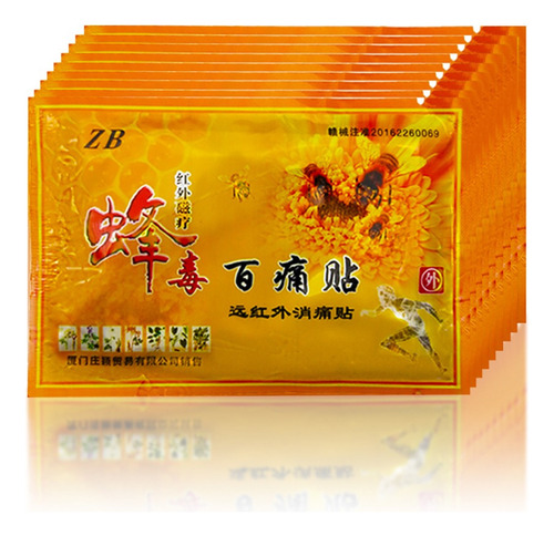 Yeso De La Medicina China Del Yeso Del Veneno De Abeja 8 Pie