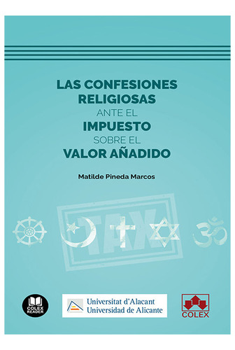 Libro Confesiones Religiosas Ante El Impuesto Sobre El Va...