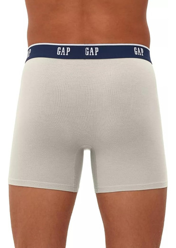 Boxer Para Hombre Gap - Pack De 4 Calzoncillos Cómodos Verde
