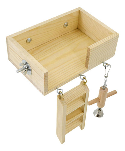 Perchas De Madera Para Pájaros, Para Ejercicio,