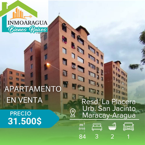 Apartamento En Venta/ Residencia La Placera Urbanización San Jacinto/ Pg1112