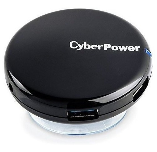 Cyberpower 4 Port Usb 30 Superspeed Hub Negro