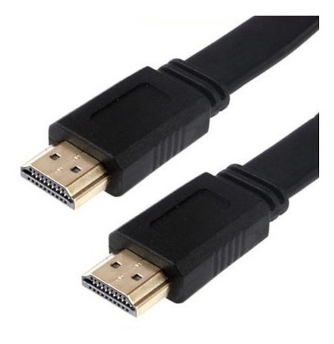 Cable Hdmi Plano 1.5 Metros Punta Dorada Nuevo