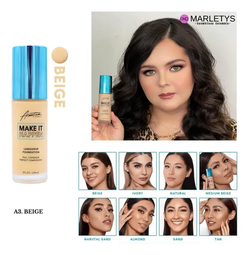 Base Maquillaje Arantza - g a $99900
