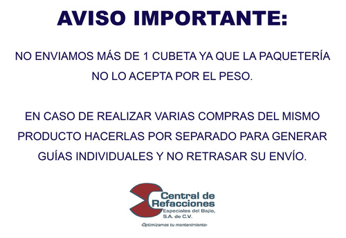 Aceite Sintético Para Transmisión 75w90 Cubeta 35 Lbs.