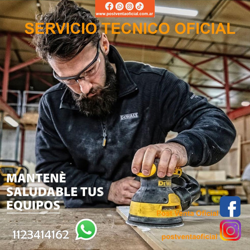 Servicio Tecnico Dewalt Makita Bosch Metabo Karcher Lusqtoff