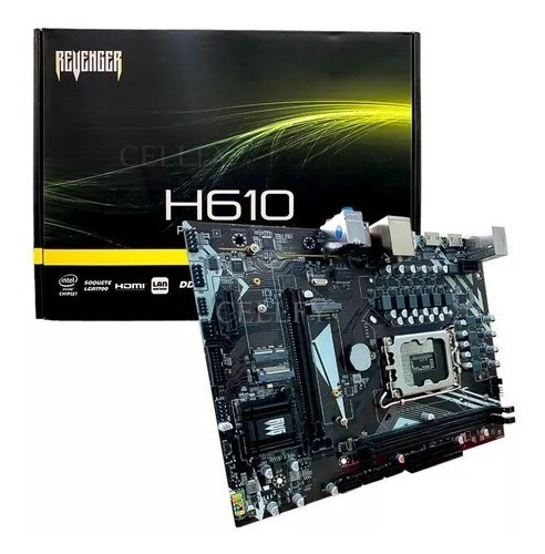 Placa Mãe Lga1700 Chipset Intel H610 64gb Ddr4 Usb 3.0