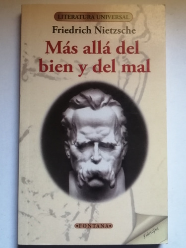 Más Allá Del Bien Y Del Mal/ Friedrich Nietzsche