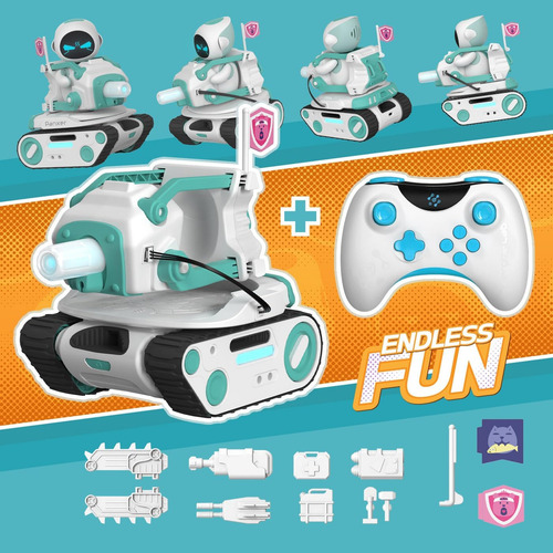 Panxer Tanque A Control Remoto Para Eilik Robot
