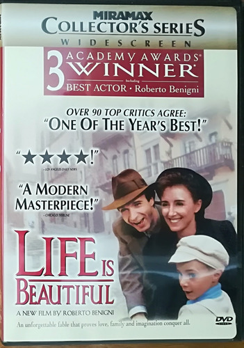 Película Dvd Original - Life Is Beautiful