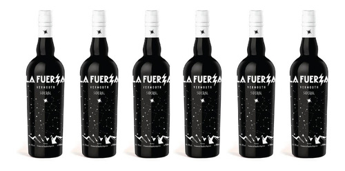 Aperitivo Vermouth La Fuerza Sideral 750 Ml Vermut Caja X 6