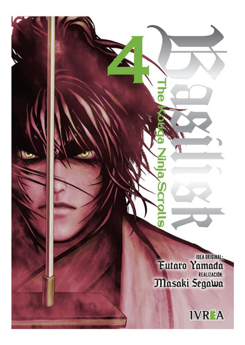 Manga Basilisk The Kouga Ninja Scrolls Tomo 4 Ivrea Dgl