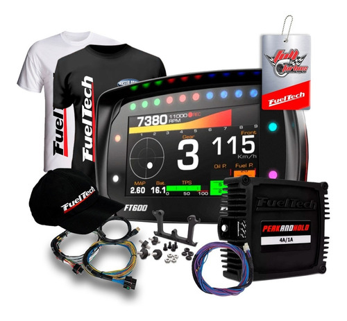Imagem 1 de 7 de Fueltech Ft600 + Peak And Hold 4a + Ultra Brindes