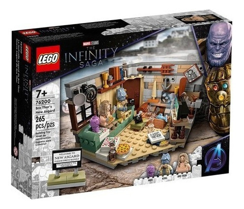 Lego Avengers 76200 265 Piezas Infinity Bro Thor New Asgard Cantidad De Piezas 265