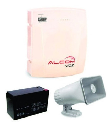 Kit Alcom Voz - Disuasión En Tiempo Real | Kit-hg-alcv-4g220