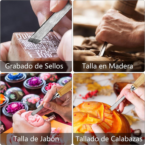 Cincel Formon Gubia Madera Tallado Carpintería Manualidad