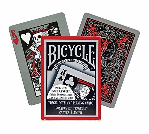 Cartas De Póker Bicycle Tragic Royalty. Cardistry. Magia.