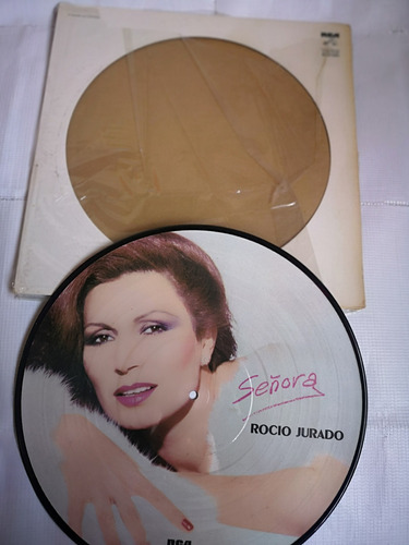 Rocio Jurado Foto Disco Señora Disco De Vinil Original 