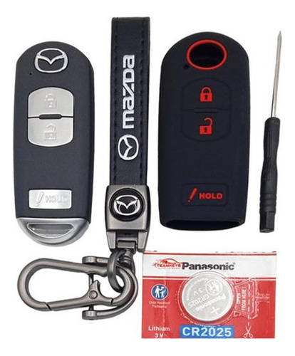 ` Funda For Llave Remota Mazda 3 2 6 Cx3 Cx5 Cx8 Mx5 3b+