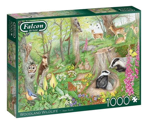 Puzzle Jumbo Vida Salvaje Bosque 1000pz 11322 Milouhobbies