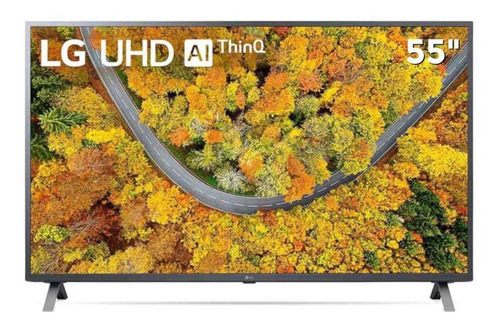 Imagem 1 de 4 de Smart Tv 55? Ultra Hd 4k Led LG 55up7550psf