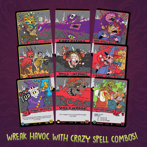 Juego De Mesa Epic Spell Wars Of The Battle Wizards Melee
