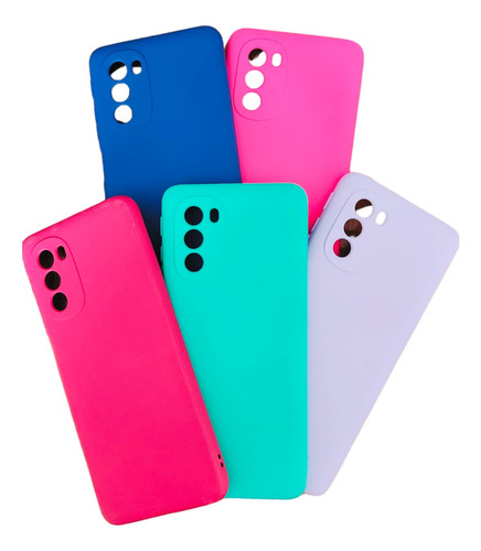 50 Pz Fundas Para Motorola G51 Y Micas De Regalo 