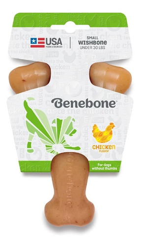 Benebone Wishbone Pollo Small Juguete Perro Hueso Masticable