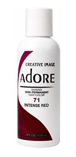 Rinse Out Semi-permanent Hair Colour Intense Red(71) 118ml B
