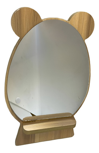 Espejo De Mesa En Madera