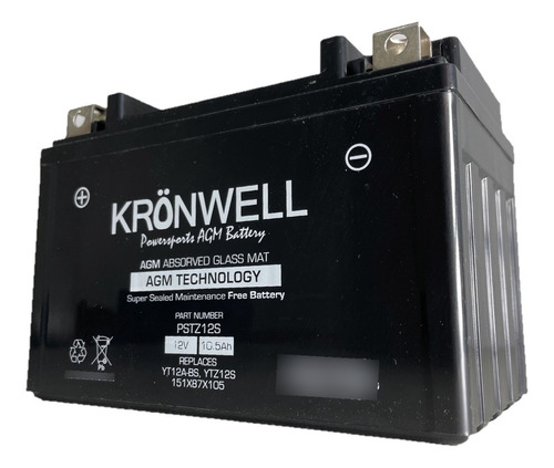 Bateria Kronwell Gel Honda Vfr800 A Interceptor 02/16 Ytz12s