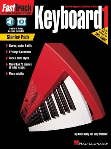 Libro: Fasttrack Keyboard Book 1 Starter Pack Includes Book