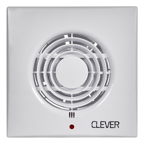 Extractor Baño Aire 6 Clever Blanco Motor 20w 150 Mm