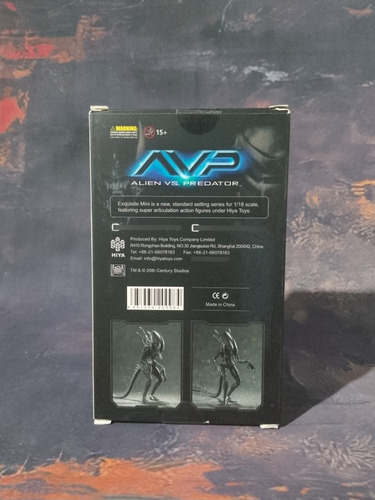 Alie Warrior Avp Hiya Toys Escala 1:18 13cm (Usado)