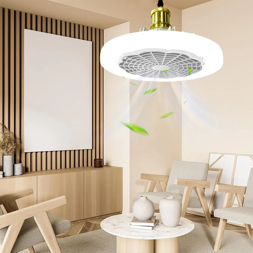 Para Ventiladores Silencioso Control Remoto Led Lámpara
