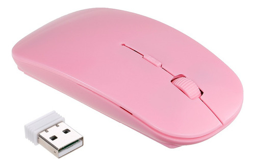 2.4g Sem Fio Mouse Portátil Ultra-fino Mudo Mouse 4 Teclas