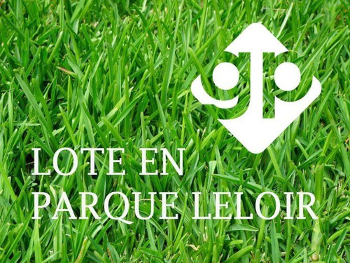 Imagen 1 de 1 de Lote En Parque Leloir. 1500 M2