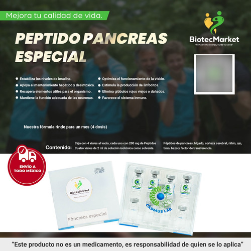 Péptido Páncreas Especial, ¿buscas Mejorar Tu Salud?