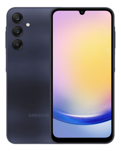 Celular Samsung Galaxy A25 5g, Câmera Tripla Traseira De Até 50mp, Selfie De 13mp, Tela Infinita Super Amoled De 6.5  120 Hz, 128gb, 6gb, Processador Octa-core, Dual Chip - Azul Escuro