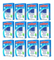 Comprar Hastes Flexíveis Cotonete 12 Caixas 75 Unidades Line Baby
