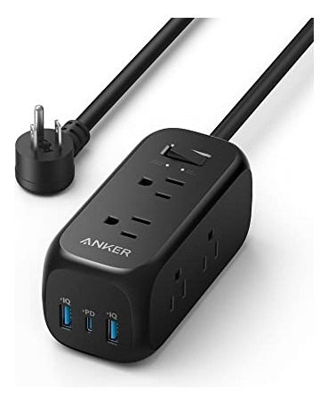 Anker Usb C Power Strip Surge Protector(300j),6 Tth6i