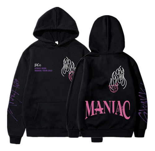 Sudadera Con Capucha Stray Kids Merch Maniac Sudaderas Cozy