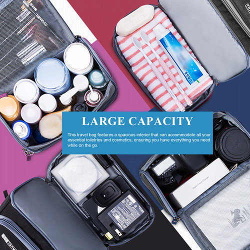 Bolsa De Viaje Y Maquillaje De Gran Capacidad Y