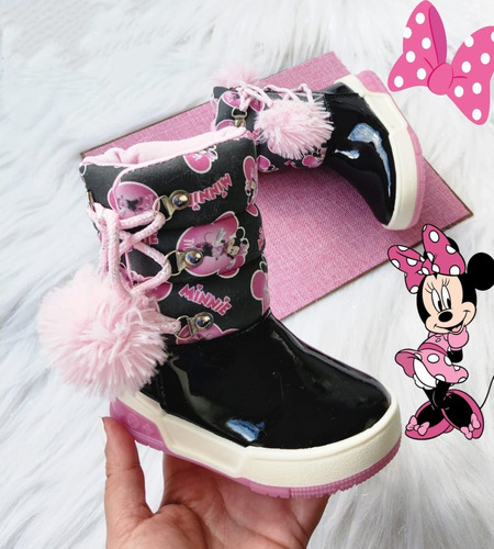 Hermosas Botas Para Niñas De Luces 