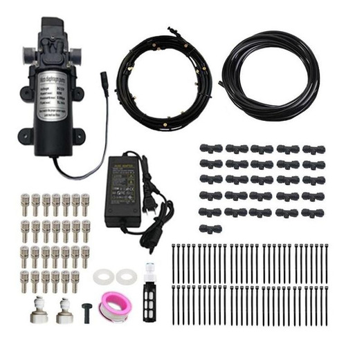 Nebulizadores De Agua Kit Completo, Mxneu-003, 18m, 26 Boqui